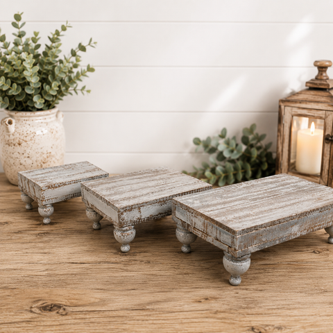 Turquoise Chula Cake Table - Set 3