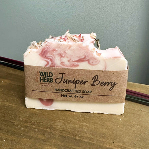 Natural Soap Bar – Juniper Berry, Lavender & Rosemary
