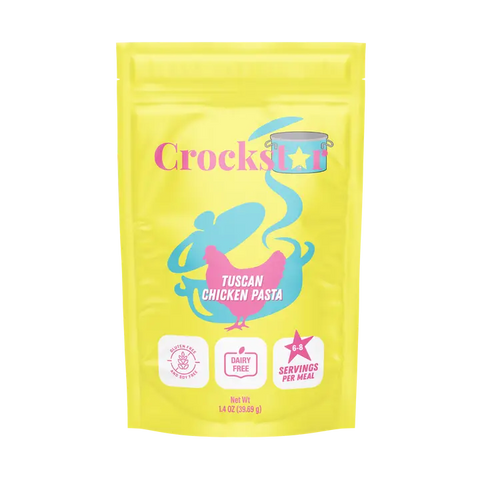Crockstar-Tuscan Chicken Pasta