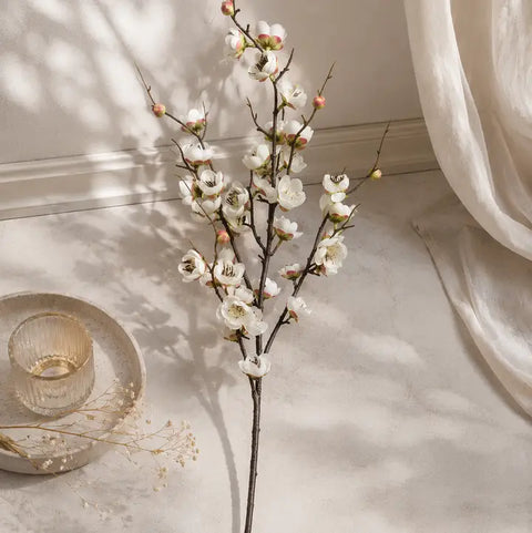 White Plum Blossom Blossom Branch Artificial Stem