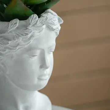 Medium Visage Cement Planter