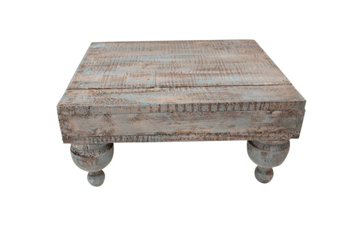 Chula Cake Table Set 3-Display-Reclaimed Wood-Turquoise