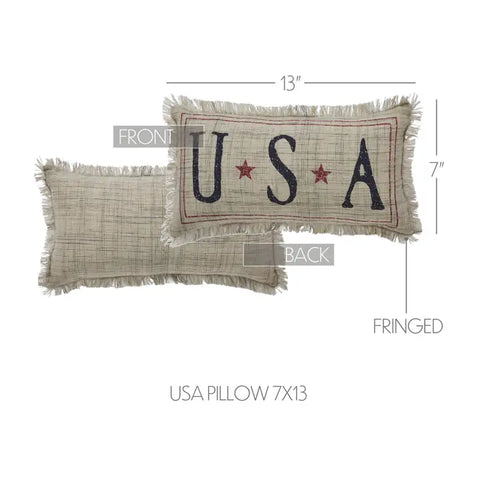 USA Throw Pillow