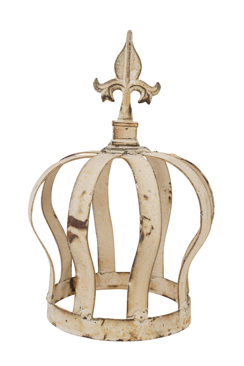 Strap Crown Iron Topiary-Farmhouse-Garden Décor