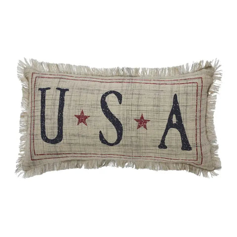 USA Throw Pillow
