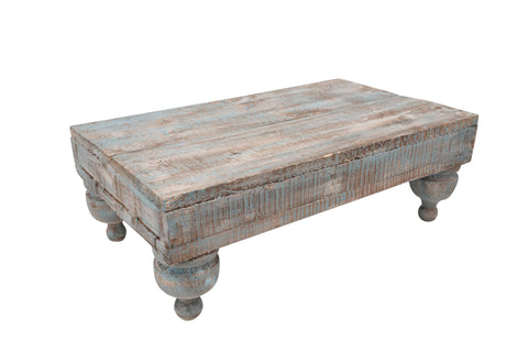 Chula Cake Table Set 3-Display-Reclaimed Wood-Turquoise