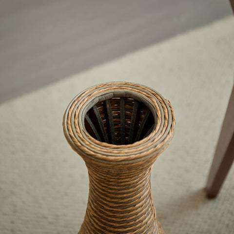 Rattan Floor Vase - Small